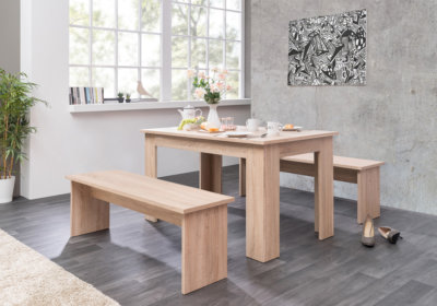 Ensemble Table avec 2 Bancs Les Salles à Manger Les meubles qu'on aime ! 2