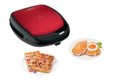 Gaufrier et Croque Monsieur Snack Time Colormania Tefal (SW3415) La Cuisine Les meubles qu'on aime !