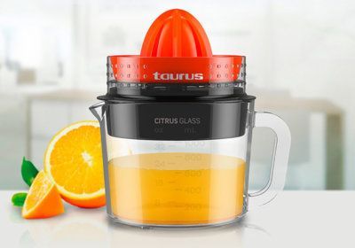 Presse-Agrumes Citrus Glass Taurus Les Boissons (Café, Thé, Jus) Les meubles qu'on aime !