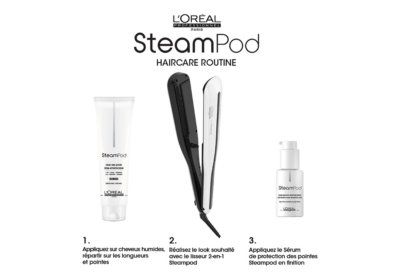 Steampod Crème de lissage Restructurante Pour Cheveux Épais (L’Oréal Professionnel) Les Petits Électroménagers Les meubles qu'on aime ! 2