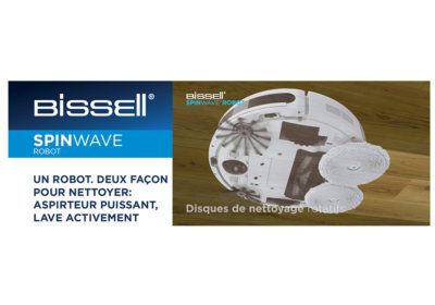 Aspirateur Robot Spinwave Bissell (2931N) LES BONNES AFFAIRES Les meubles qu'on aime ! 2