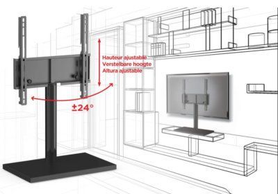 Support TV Sonorus (TVB400) Les Accessoires Les meubles qu'on aime ! 2