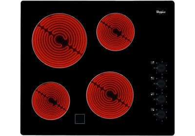 Table de Cuisson 4 Foyers Vitrocéramique Whirlpool (AKM9010NE) L'Électroménager Les meubles qu'on aime !