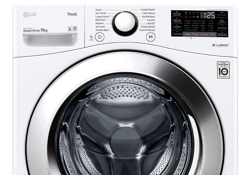 Lave Linge Frontal Connecté Wifi LG (F51P12WH) L'Électroménager Les meubles qu'on aime ! 2