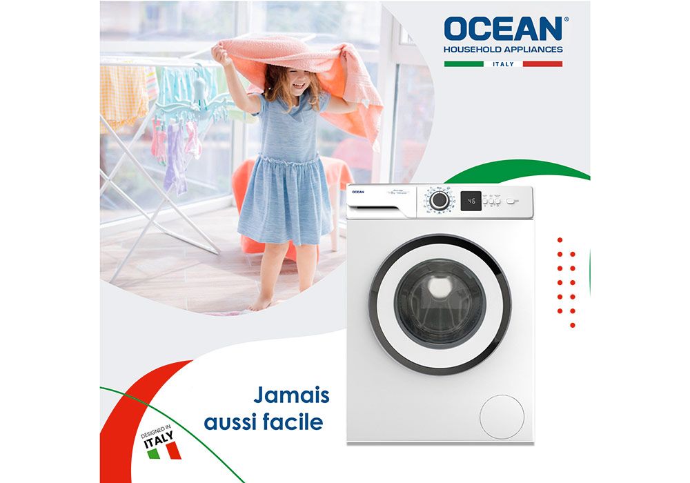 Lave-Linge 7KG Ocean (WFO1071WLFP4) Exclu Kit-M !!! Les meubles qu'on aime ! 2