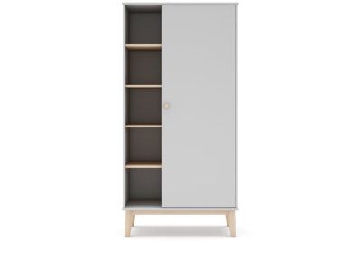 Armoire 1 Porte avec Étagères (Collection Chambre Enfant Esteban) LES BONNES AFFAIRES Les meubles qu'on aime !