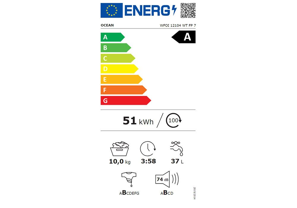 Lave-Linge 10KG Ocean (WFOI12104WTFP7) Exclu Kit-M !!! Les meubles qu'on aime ! 2