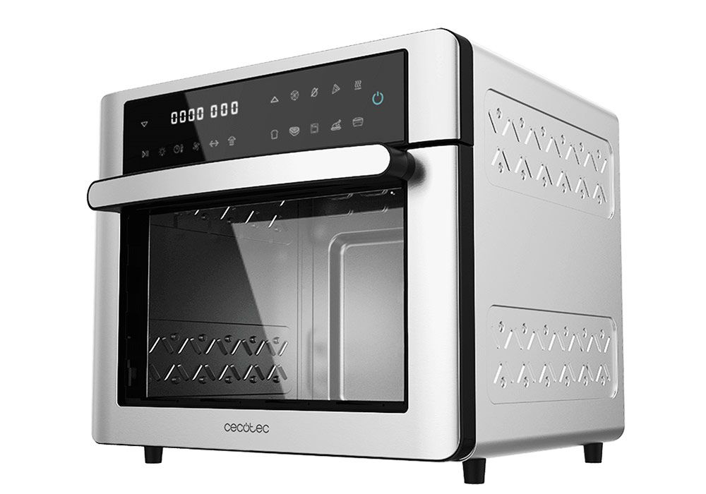 Mini-Four Friteuse Bake&Fry 2500 Steel Touch Cecotec (02264) Exclu Kit-M !!! Les meubles qu'on aime ! 2