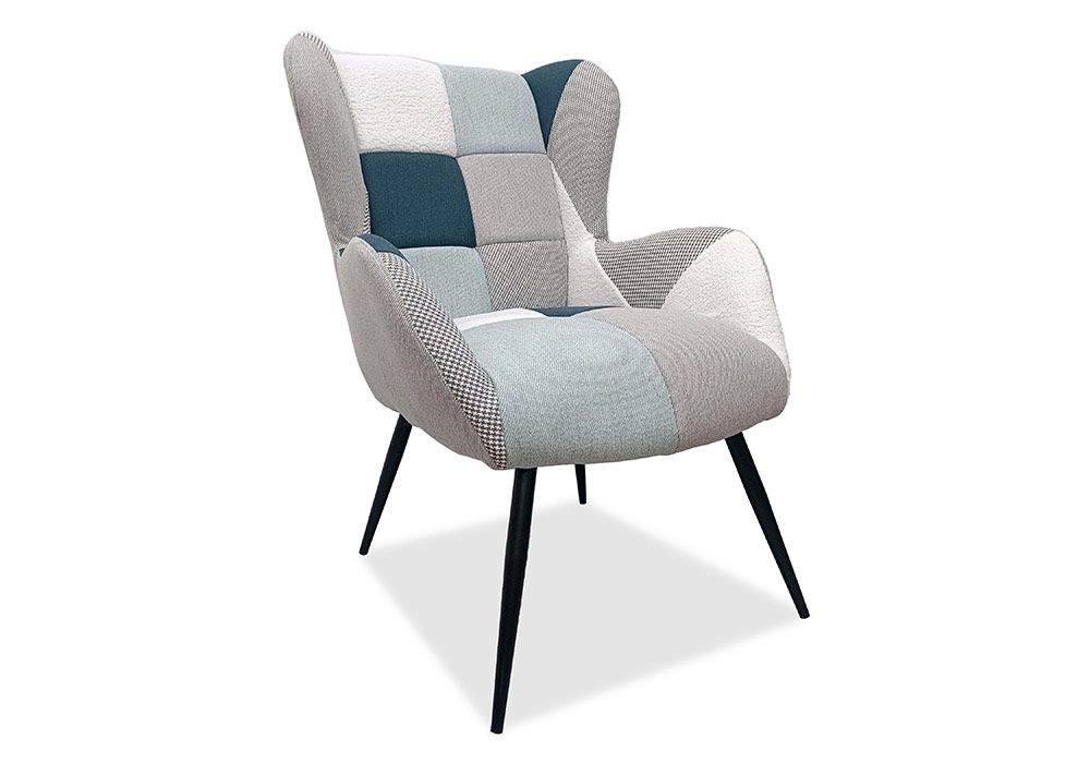 Fauteuil Patchwork Fury Les Fauteuils, Tabourets & Poufs Les meubles qu'on aime ! 2