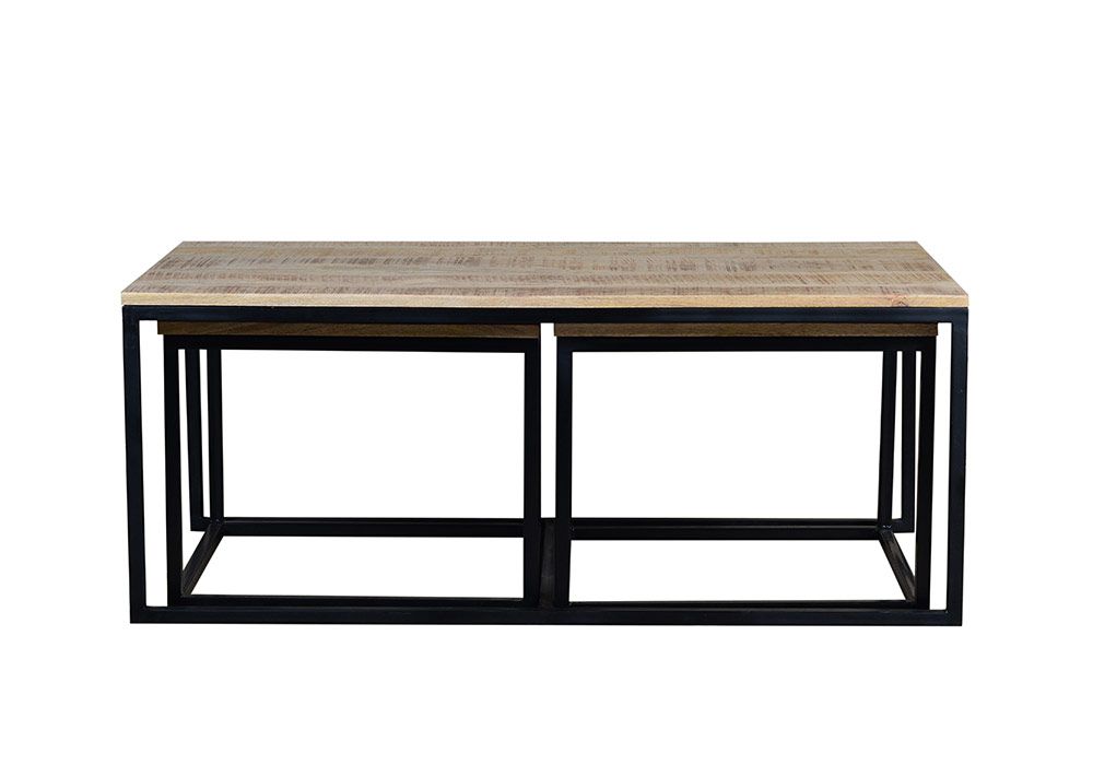 Lot de 3 Tables Gigogne Hari LES BONNES AFFAIRES Les meubles qu'on aime ! 2