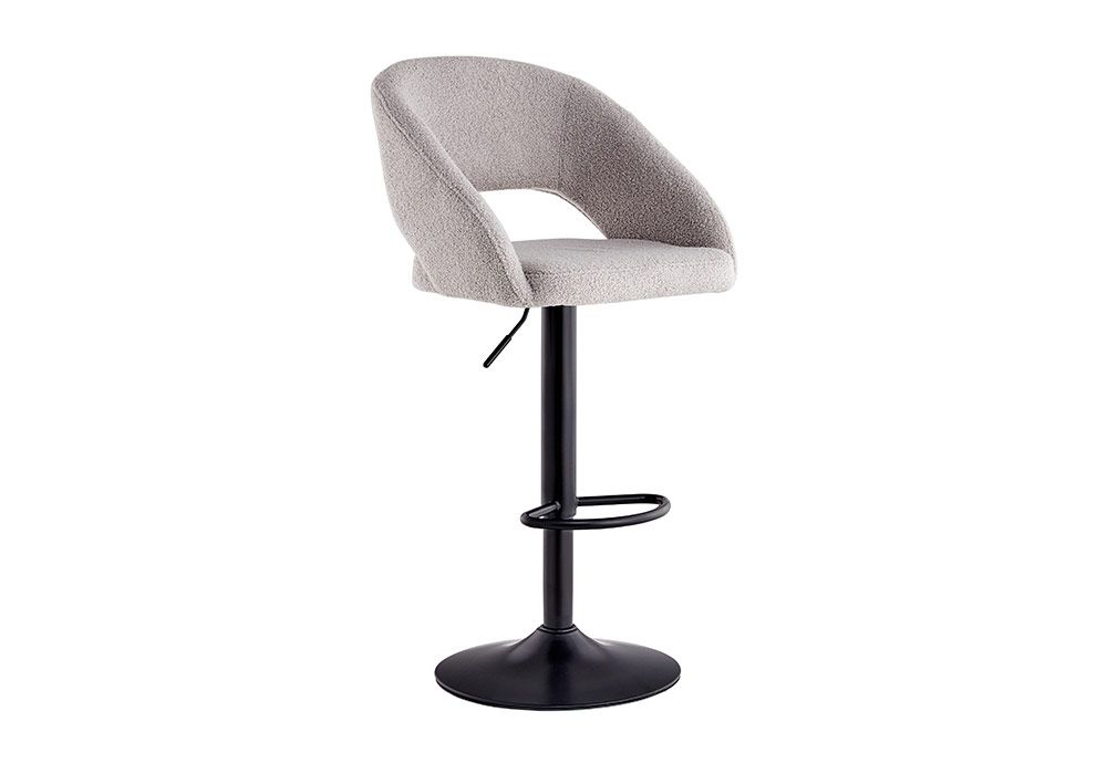 Tabouret Bar Gris Flori Les Chaises Les meubles qu'on aime ! 2