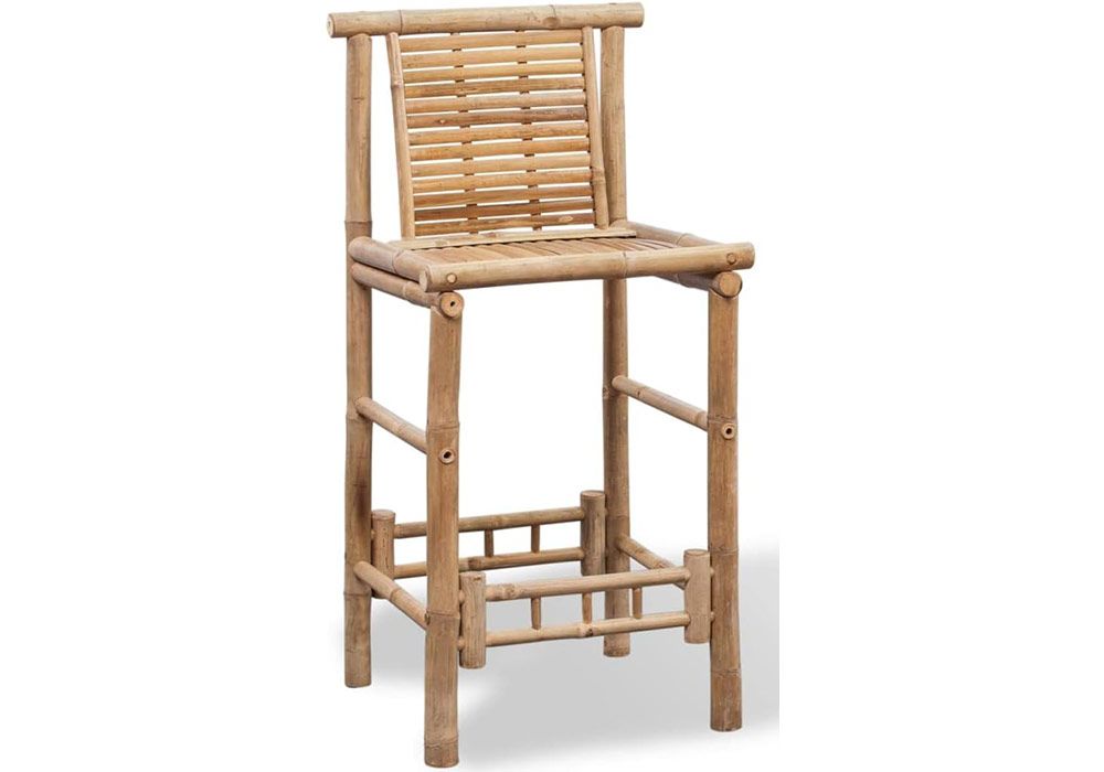 Tabouret de Bar en Bambou Les Jardins & Terrasses Les meubles qu'on aime ! 2