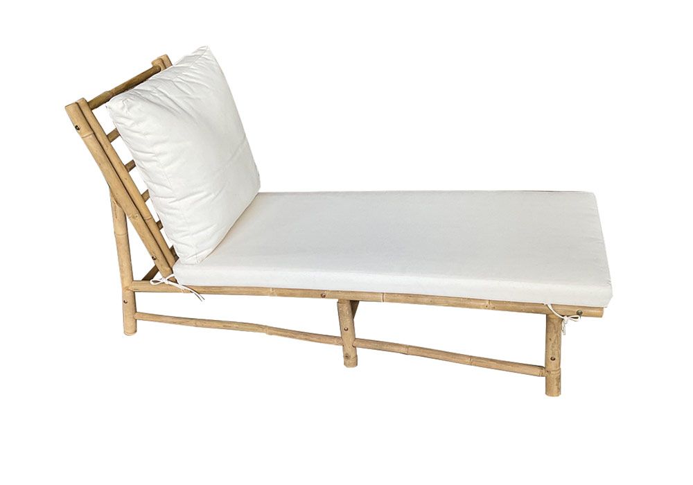 Chaise Longue en Bambou Pauline Les Jardins & Terrasses Les meubles qu'on aime ! 2