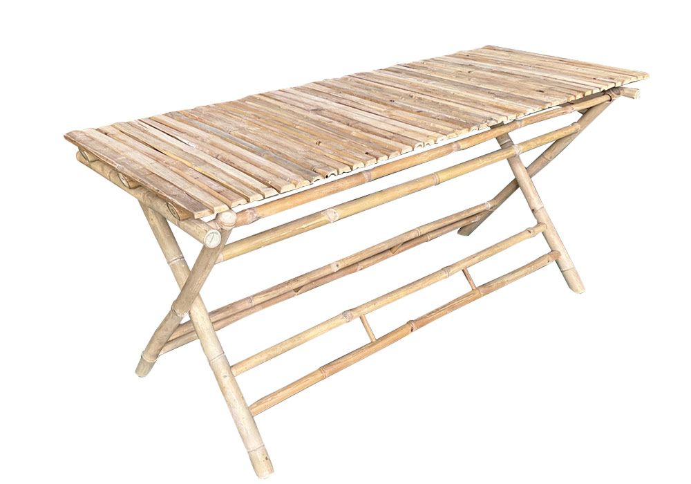 Ensemble Table avec 6 Chaises d’Extérieur en Bambou Valérie Les Jardins & Terrasses Les meubles qu'on aime ! 2