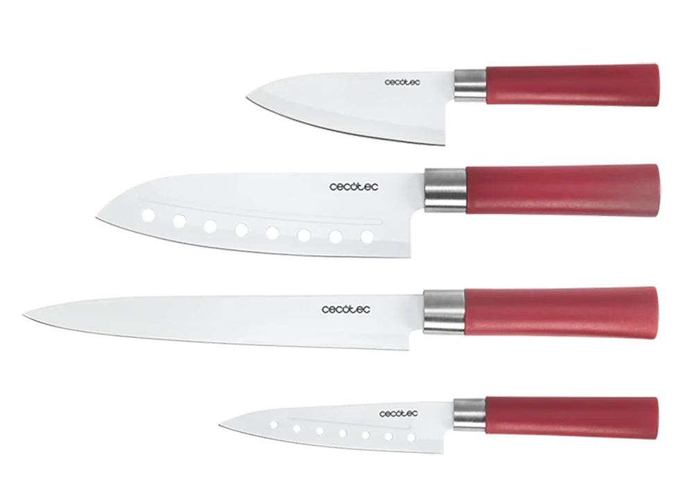 Set de 4 Couteaux Professionnels en Céramique Style Santoku Cecotec (1003) Exclu Kit-M !!! Les meubles qu'on aime ! 2