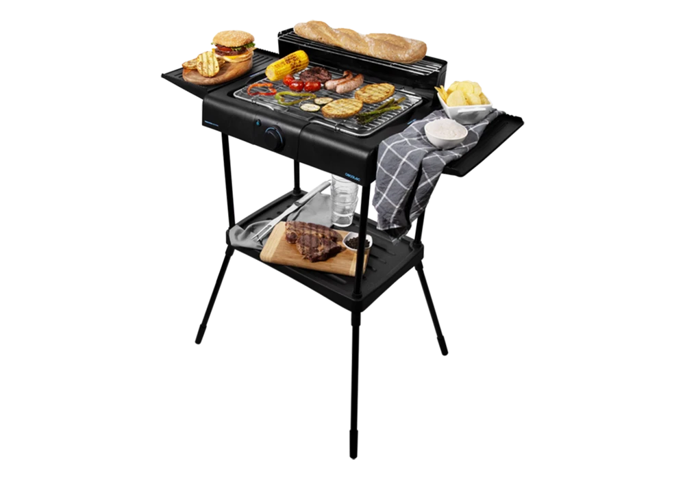 Barbecue Électrique 2400W sur Pied PerfectSteak 4250 Stand Cecotec (3041) Exclu Kit-M !!! Les meubles qu'on aime ! 2