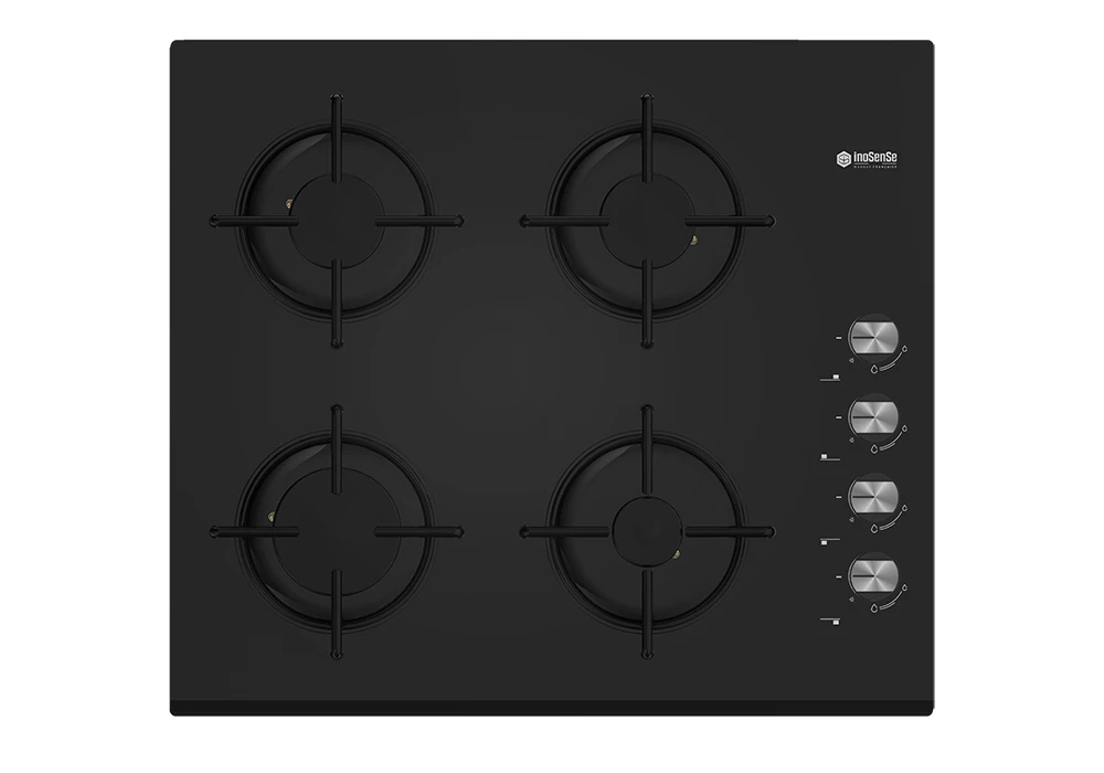 Plaque de Cuisson Vitrée 4 Feux Gaz Inosense Exclu Kit-M !!! Les meubles qu'on aime ! 2